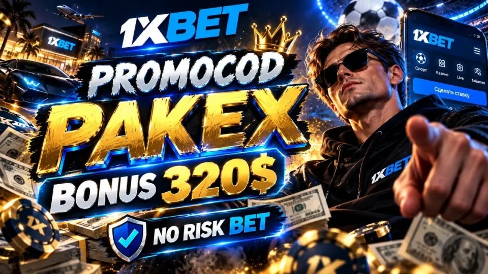 1xbet free bonus Pakistan gives new players a welcome reward after sign-up and first deposit
